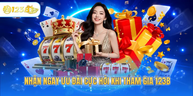 Nhận ngay ưu đãi cực hời khi tham gia 123B